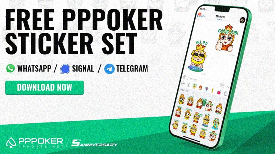 Бесплатные анимированные стикеры PPPoker: эмоции в каждом чате